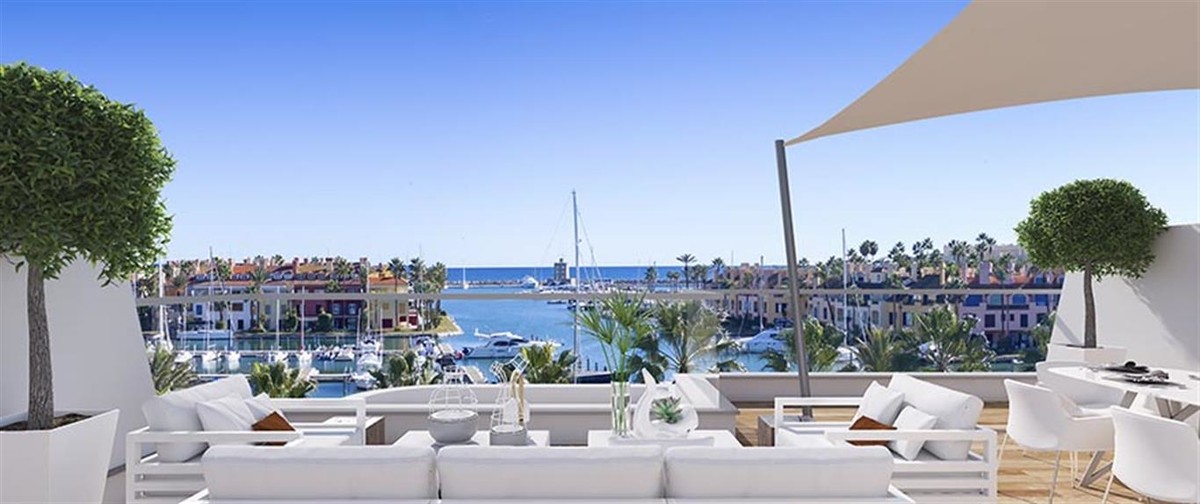 View from a terrace at the Pier - Sotogrande Marina